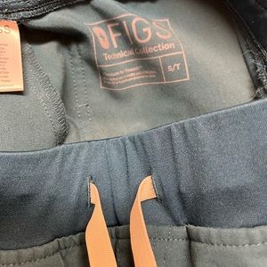 WearFigs “Zamora” Jogger Pant - Small/TALL - Caribbean Blue